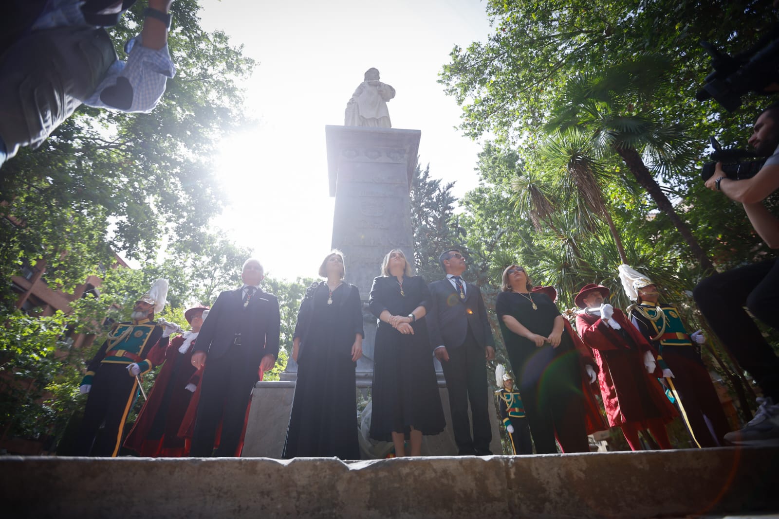 Las imágenes de la conmemoración de la ejecución de Mariana Pineda en Granada