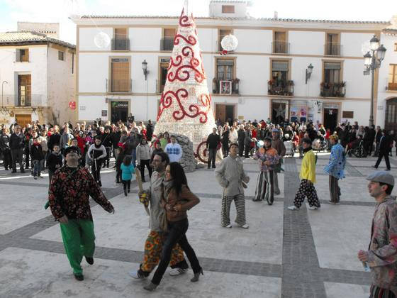 Celebración del Día de los Inocentes en el municipio de Vélez Rubio.