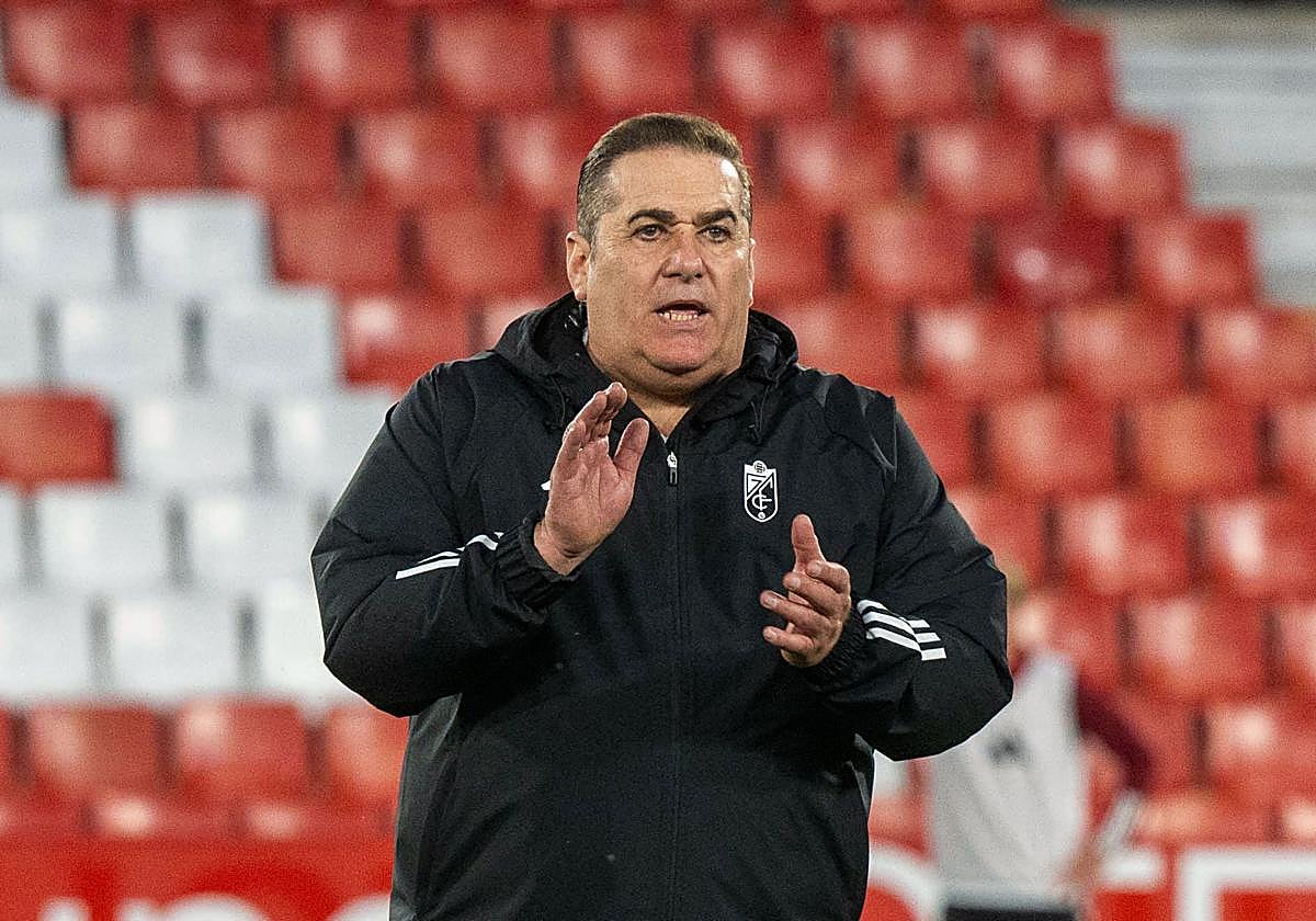José Ramón Sandoval, en un entrenamiento.