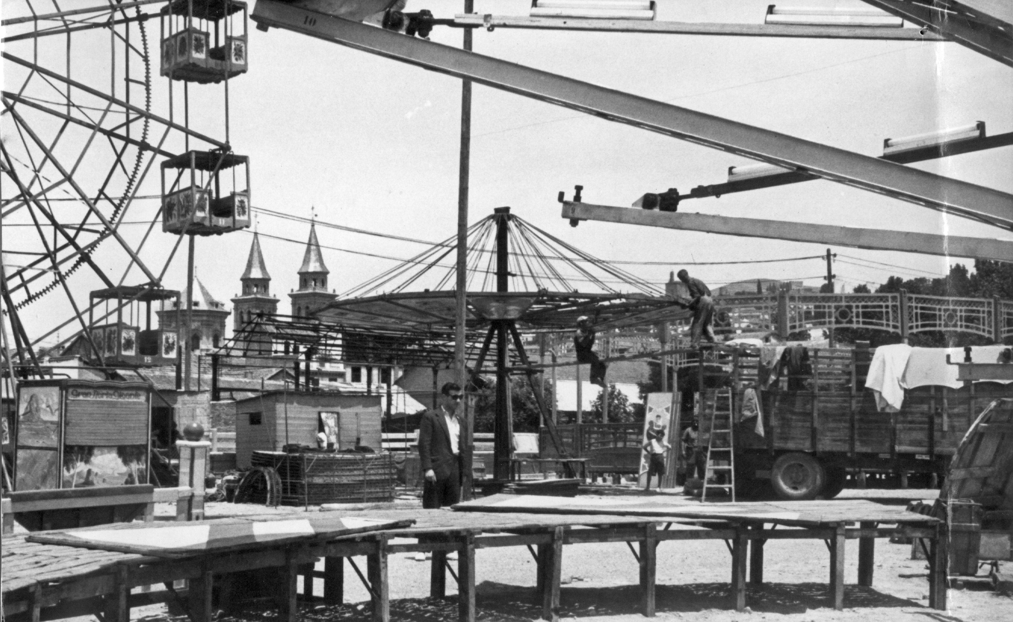 Las imágenes del Corpus pasado: cuando la feria de Granada era en el Salón