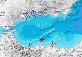 El terremoto ha tenido epicentro en el mar de Alborán