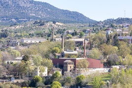 Las instalaciones de la Fábrica de Munición de Granada en El Fargue.