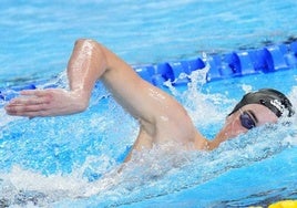 Carlos Garach se impuso en el 1.500 libre del Trofeo Internacional de Barcelona.