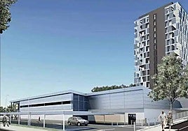 Recreación de una supuesta urbanización de Almería, por Grupo 21.