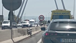 Accidente múltiple en la GR-30 de Granada.