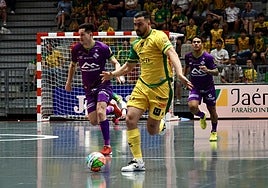 La pegada de Chino será fundamental en el encuentro ante Palma.