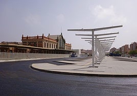 La histórica estación de Almería abrirá de la mano de la provisional de autobuses en el mes de junio