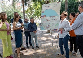 Adriana Valverde, en la rueda de prensa esta mañana.