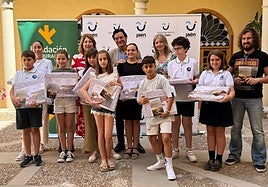 Ganadores del XII Concurso de Literatura Infantil 'Ciudad de Jaén'.