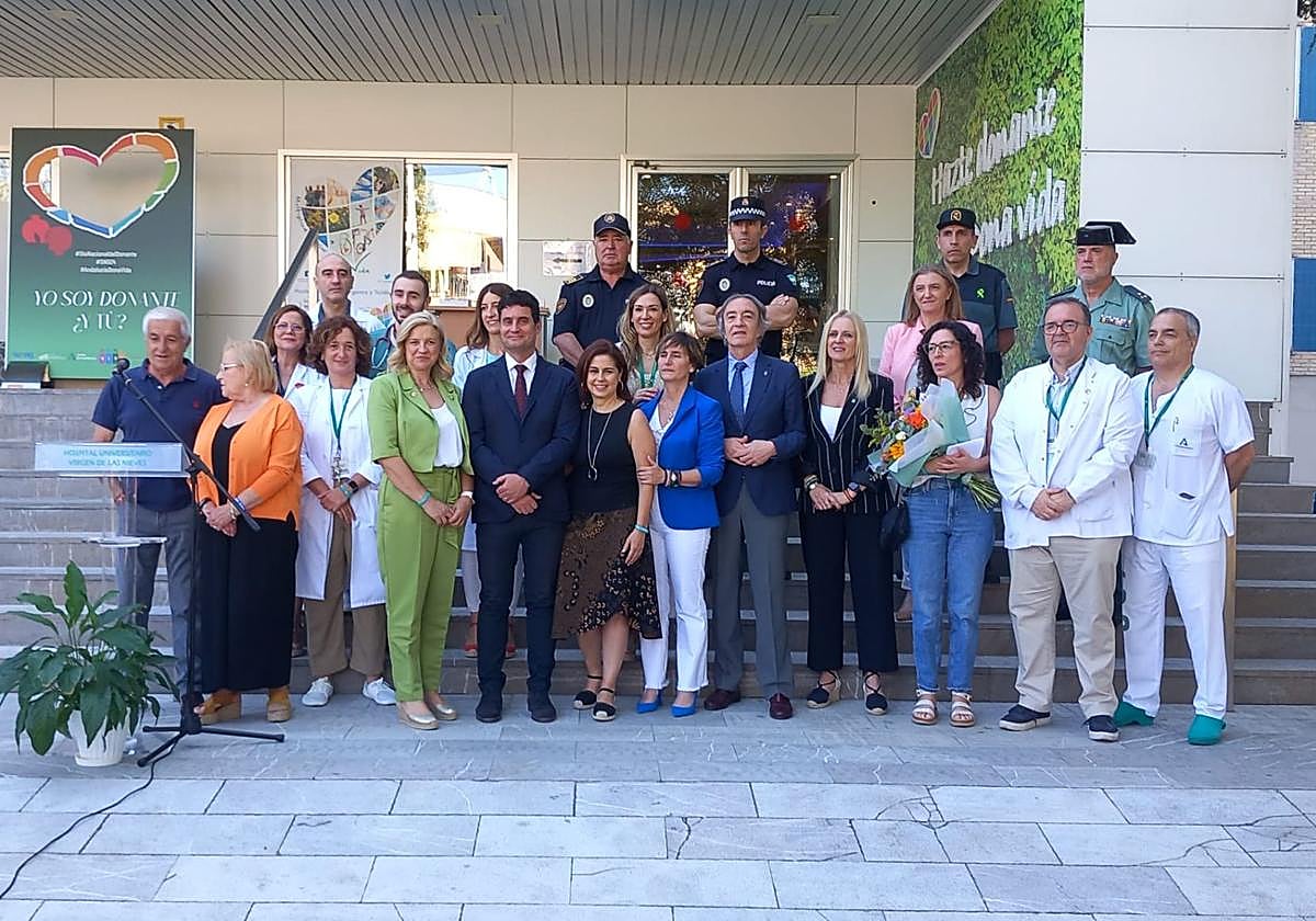 Acto por el Día Nacional del Donante de Órganos.