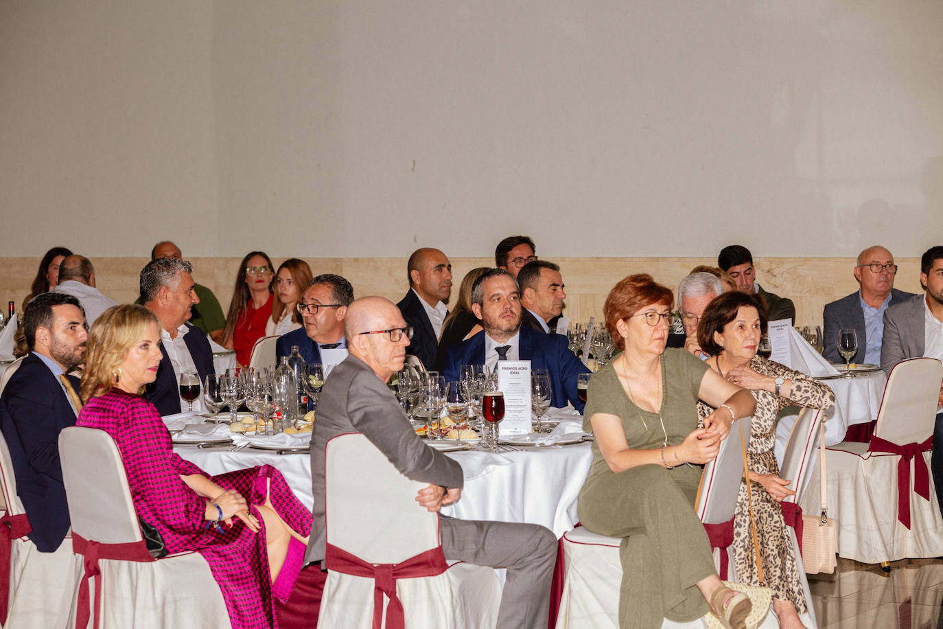 Las imágenes de una cena de gala para el recuerdo