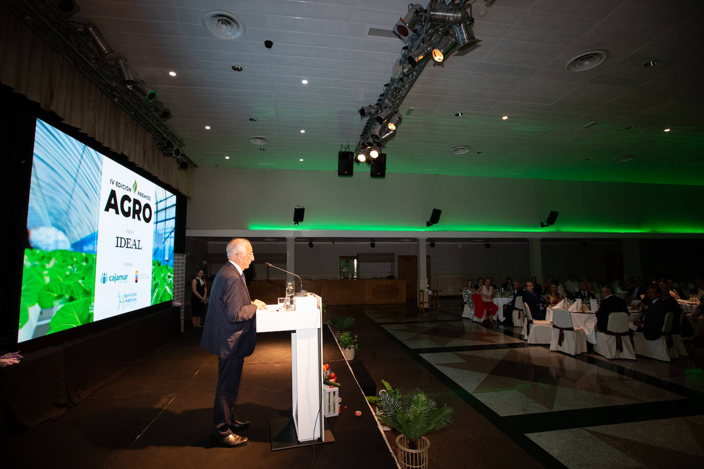 Las imágenes de una cena de gala para el recuerdo