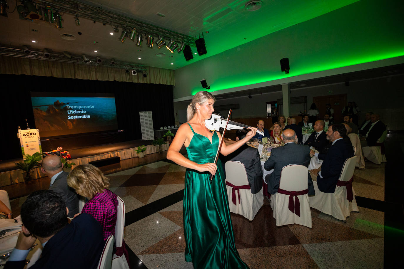 Las imágenes de una cena de gala para el recuerdo