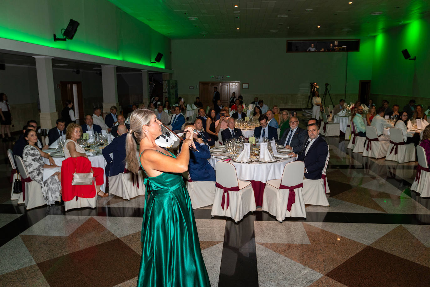 Las imágenes de una cena de gala para el recuerdo