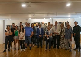 Inauguración de la exposición fotográfica del Festival, ayer en la Sala Zaida de Caja Rural Granada.