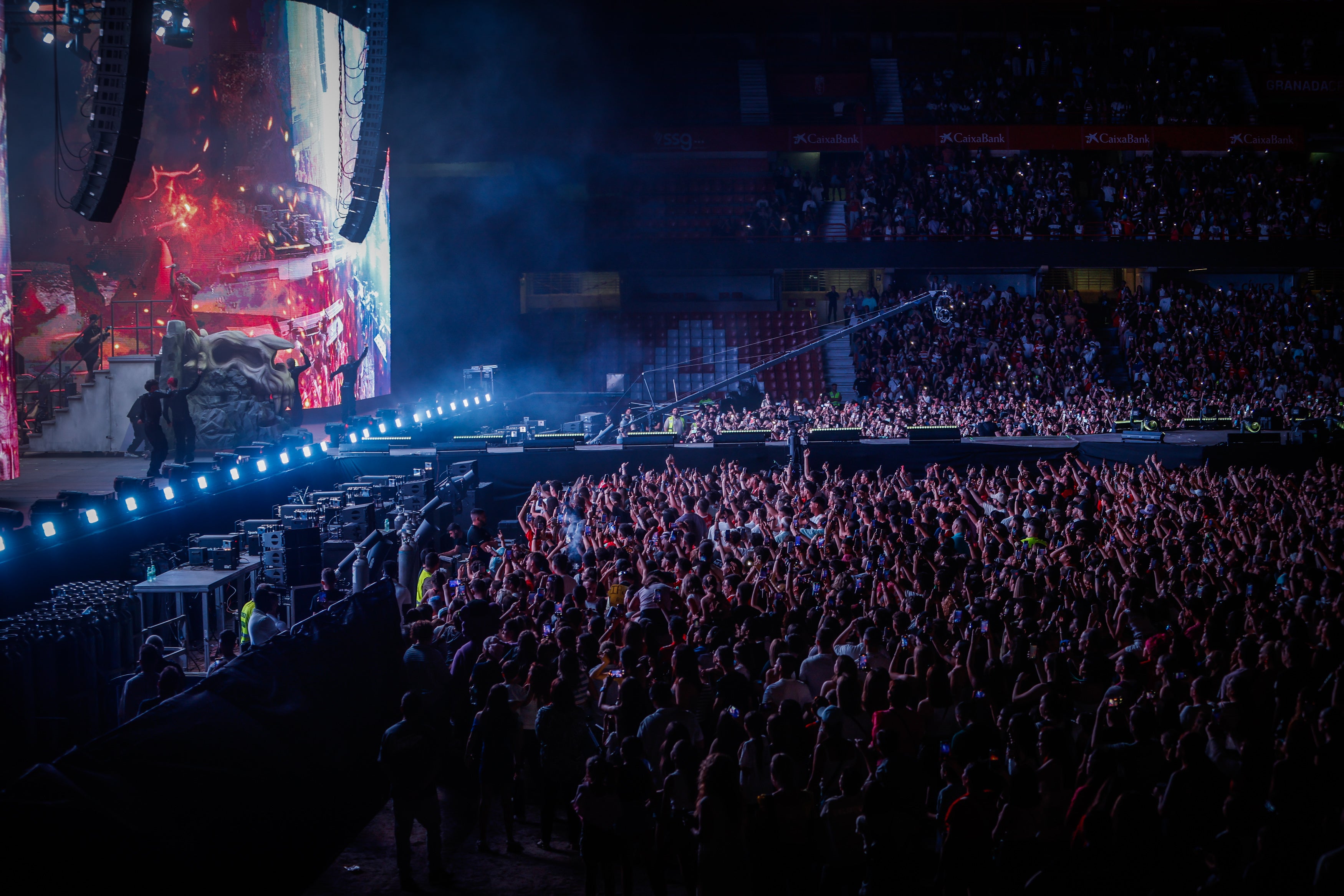 Las espectaculares imágenes del concierto de Saiko en Granada