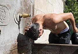 La temperatura más alta se queda en Sevilla.