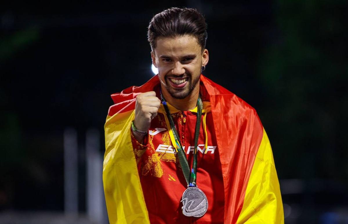 Isdro Leyva defiende los colores de España, pero a Roma no va aunque le avala el ranking.