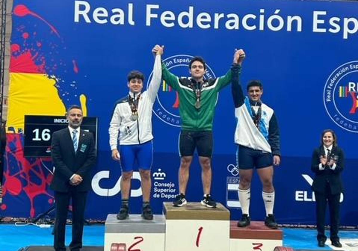 La halterofilia ejidense se coronó en el Campeonato de España.