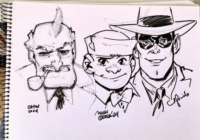 Los personajes de Will Eisner, versionados por Walta, Ortega y Guarnido.