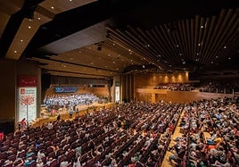 Clausura de la edición del año pasado, con un Palacio de Congresos abarrotado
