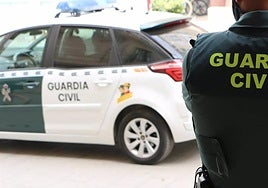Unidad de la Guardia Civil en una intervención anterior.