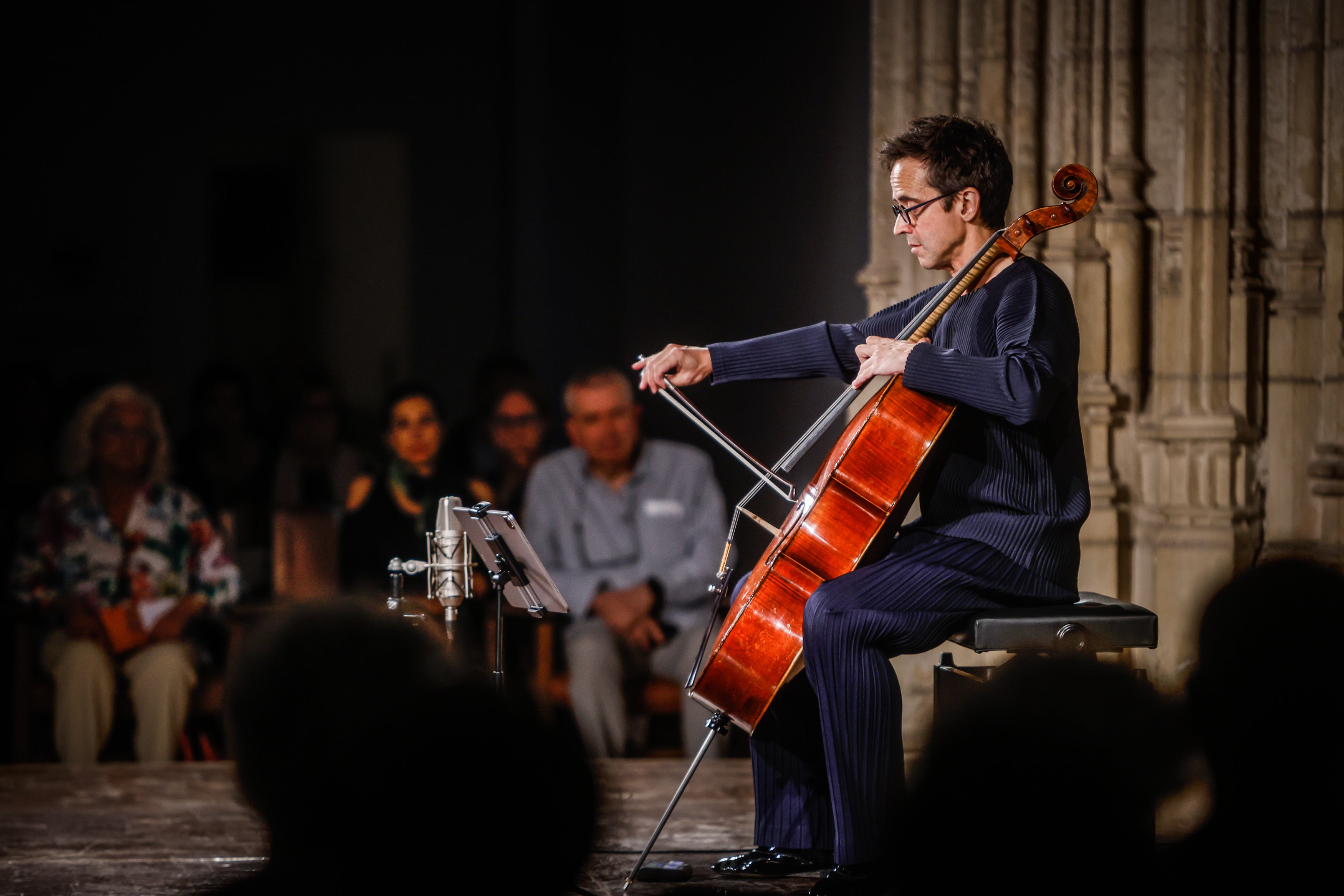 El chelista Jean-Guihen Queyras.