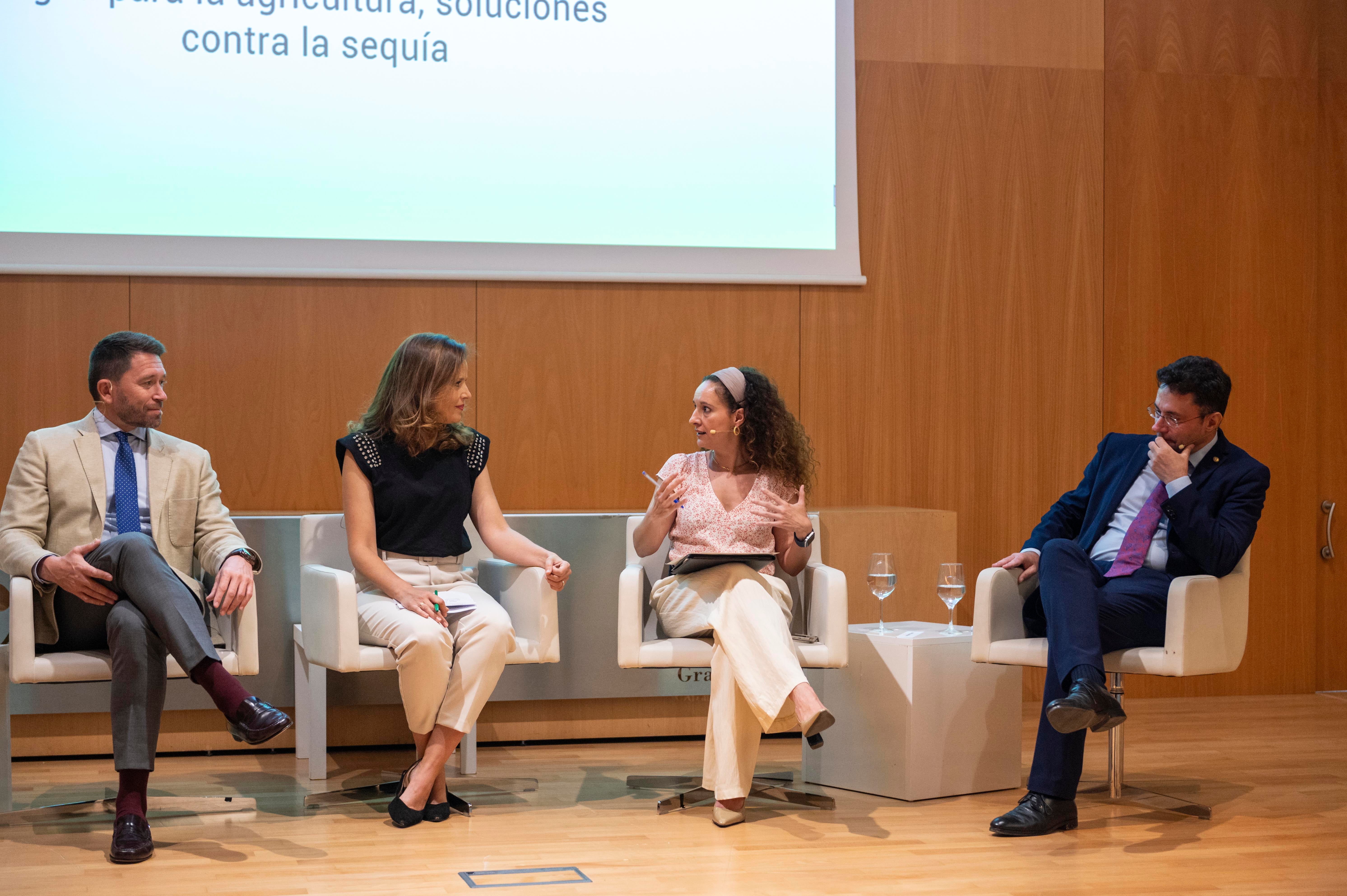 Las imágenes del encuentro de IDEAL y Acciona sobre el agua en la agricultura