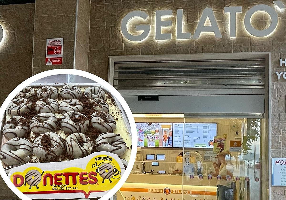 La heladería granadina viral por su helado de Donettes.