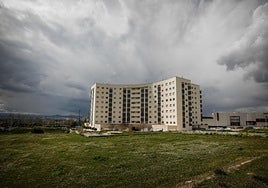 Edificio Apache en una imagen de archivo.