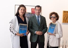 Rosa Brun, Juan Alfonso Contreras y Rosina Gómez-Baeza.