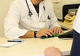 Foto de archivo de una consulta