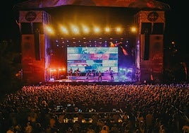 'Viva Suecia' en el concierto