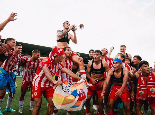 Las imágenes del ascenso del Almería B