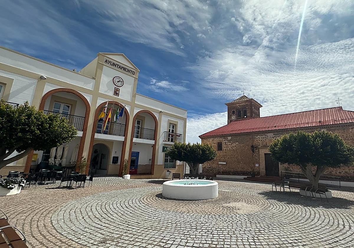 Plaza de la Constitución de Enix.