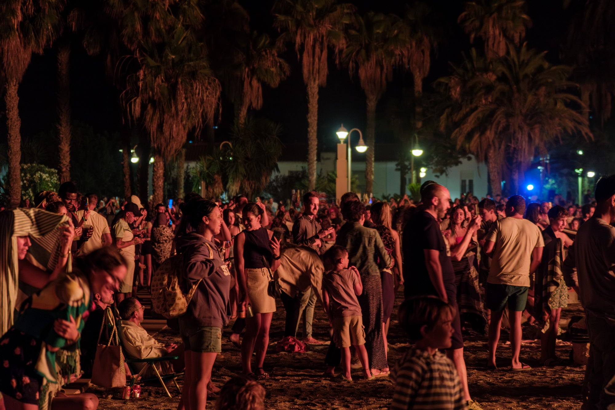 La noche de San Juan en Granada, en imágenes