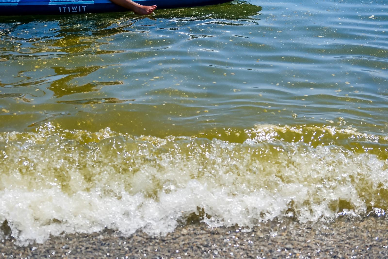 Las imágenes del regreso de la mancha a la playa de Salobreña