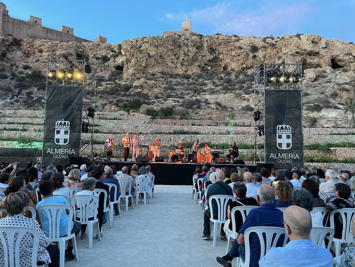 Uno de los conciertos de Alamar celebrados este fin de semana en el parque de La Hoya.