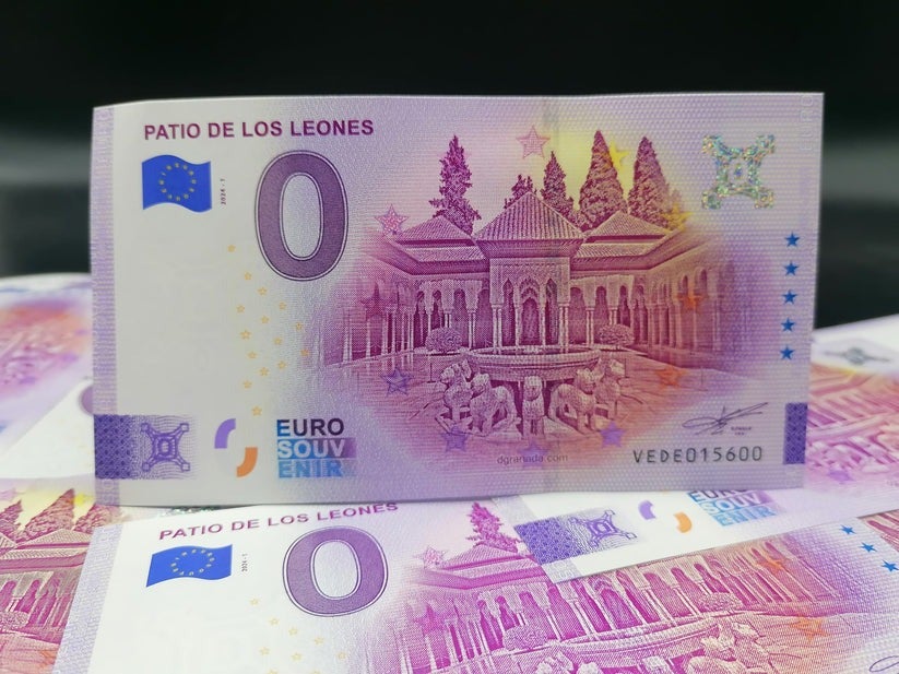 Así son los originales billetes de 0 euros de las provincias de España