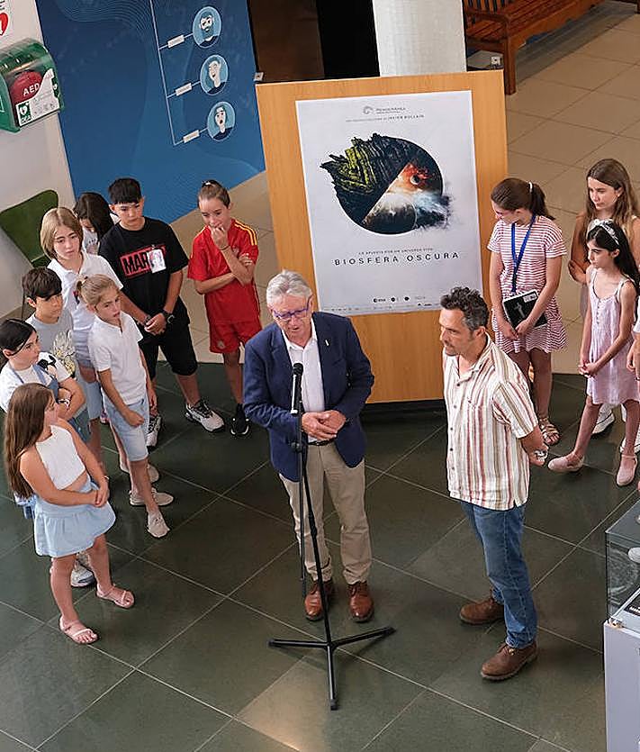 Imagen secundaria 2 - Luis Alcalá y Javier Bollaín, durante la presentación. 