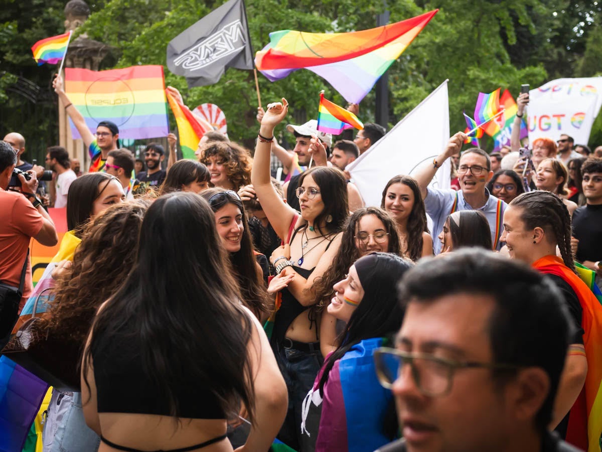 Las imágenes de las manifestaciones del Orgullo en Granada