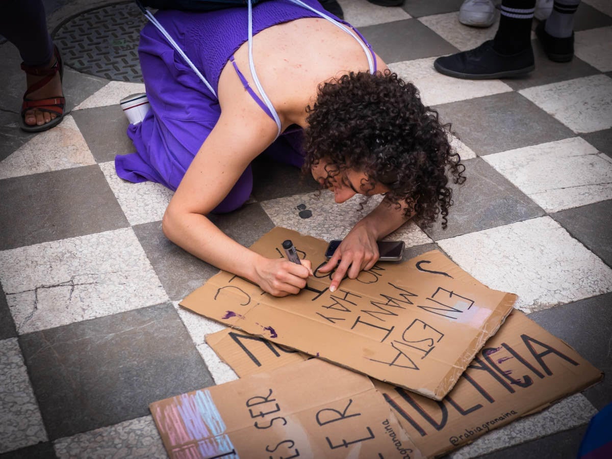 Las imágenes de las manifestaciones del Orgullo en Granada