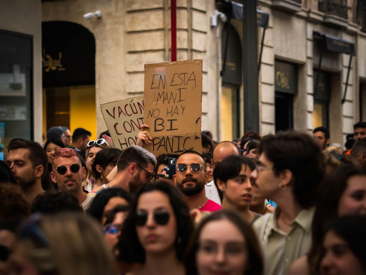 Las imágenes de las manifestaciones del Orgullo en Granada