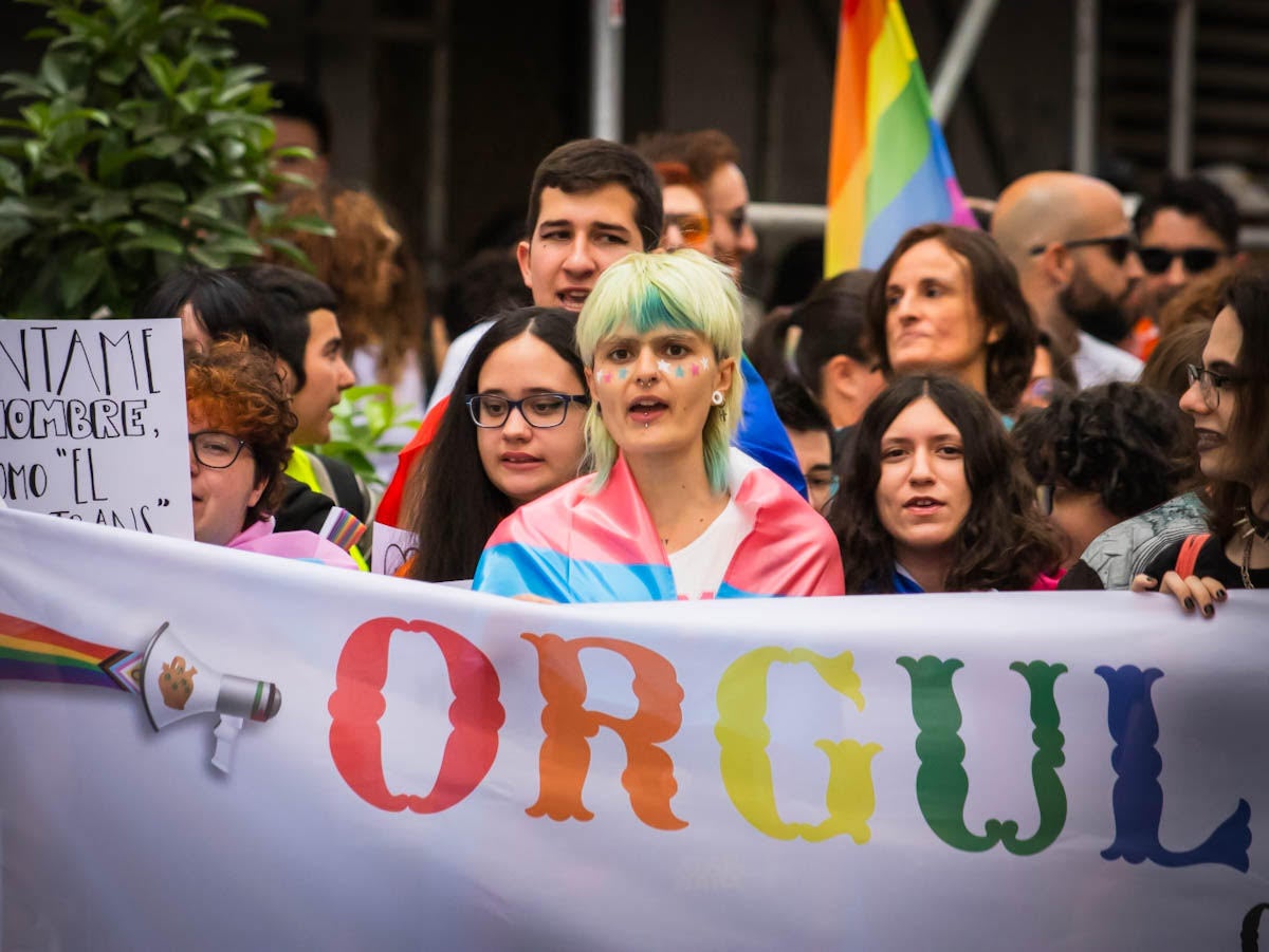 Las imágenes de las manifestaciones del Orgullo en Granada