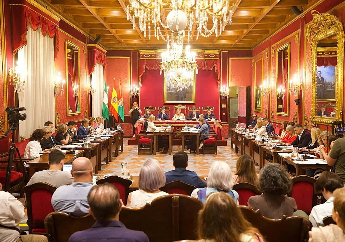 Pleno de este viernes.