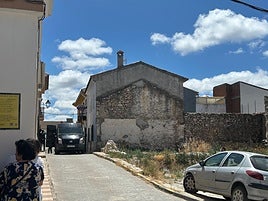 Lugar del crimen en Zafarraya.