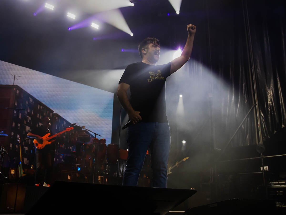 Las imágenes del concierto de Estopa en la Plaza de Toros