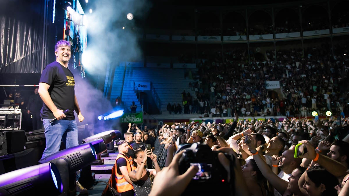 Las imágenes del concierto de Estopa en la Plaza de Toros