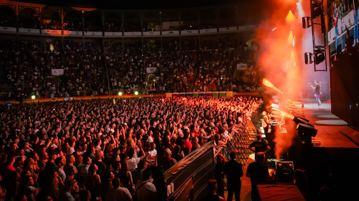 Las imágenes del concierto de Estopa en la Plaza de Toros