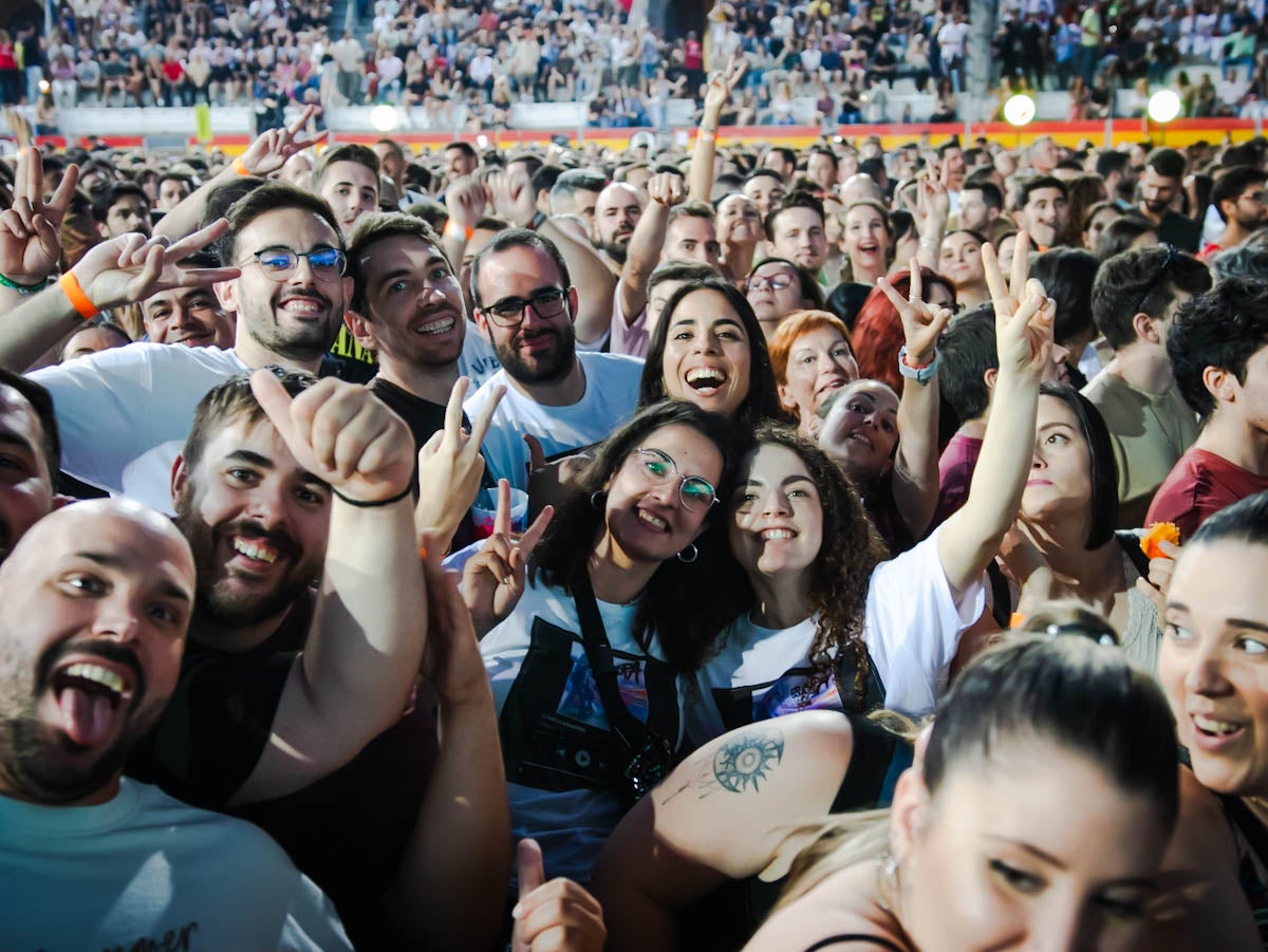 Las imágenes del concierto de Estopa en la Plaza de Toros